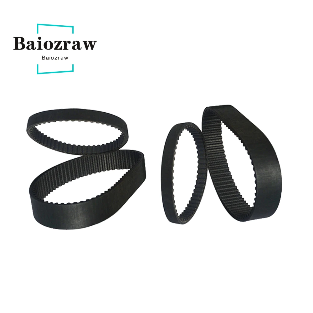 3D Printer HTD 5M Closed Loop Rubber Timing Belt 270 290 475 495 550 375 300 310 500 360mm Width 9 10 12 13 20 25mm |