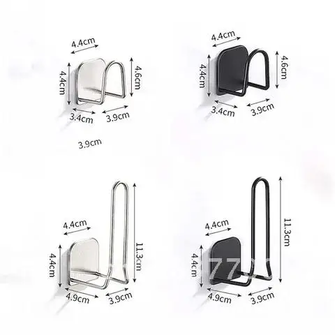 

304 Stainless Steel Kitchen Sink Sponges Holder Self Adhesive Drain Drying Rack Storage Holder Kitchen Sink Accessories