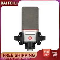 BAIFEILI V10 Condenser Microphone XLR With 34mm Large Diaphragm Cardioid for PC Recording Podcasting Streaming Gaming ASMR