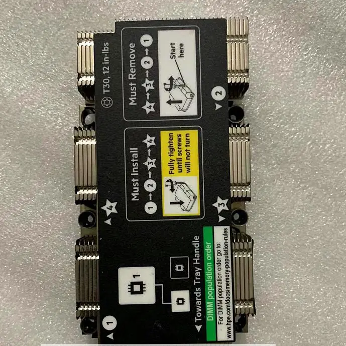 

For HPE XL170/190r G10 1869836-001879851-001 869836-001 Radiator