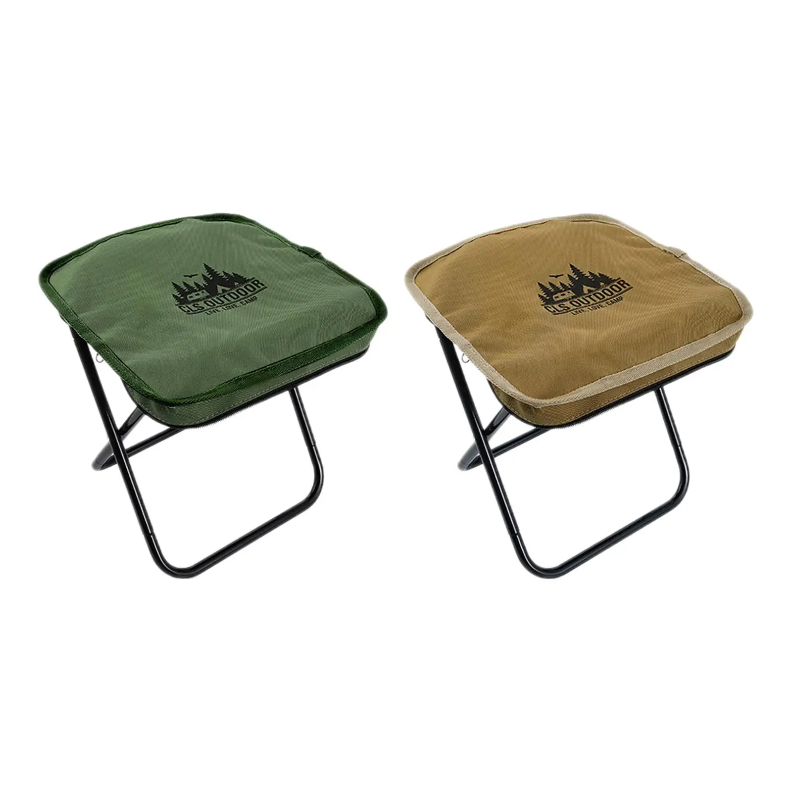 Camping Stool Seat Durable Small Folding Chair for Traveling Beach Garden