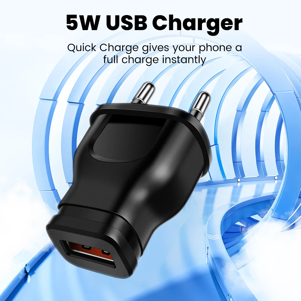 Universal 5V USB Wall Charger Power Adapter