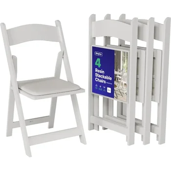 Shortened Title (3–5 Words): Padded Folding Stackable Chairs 1