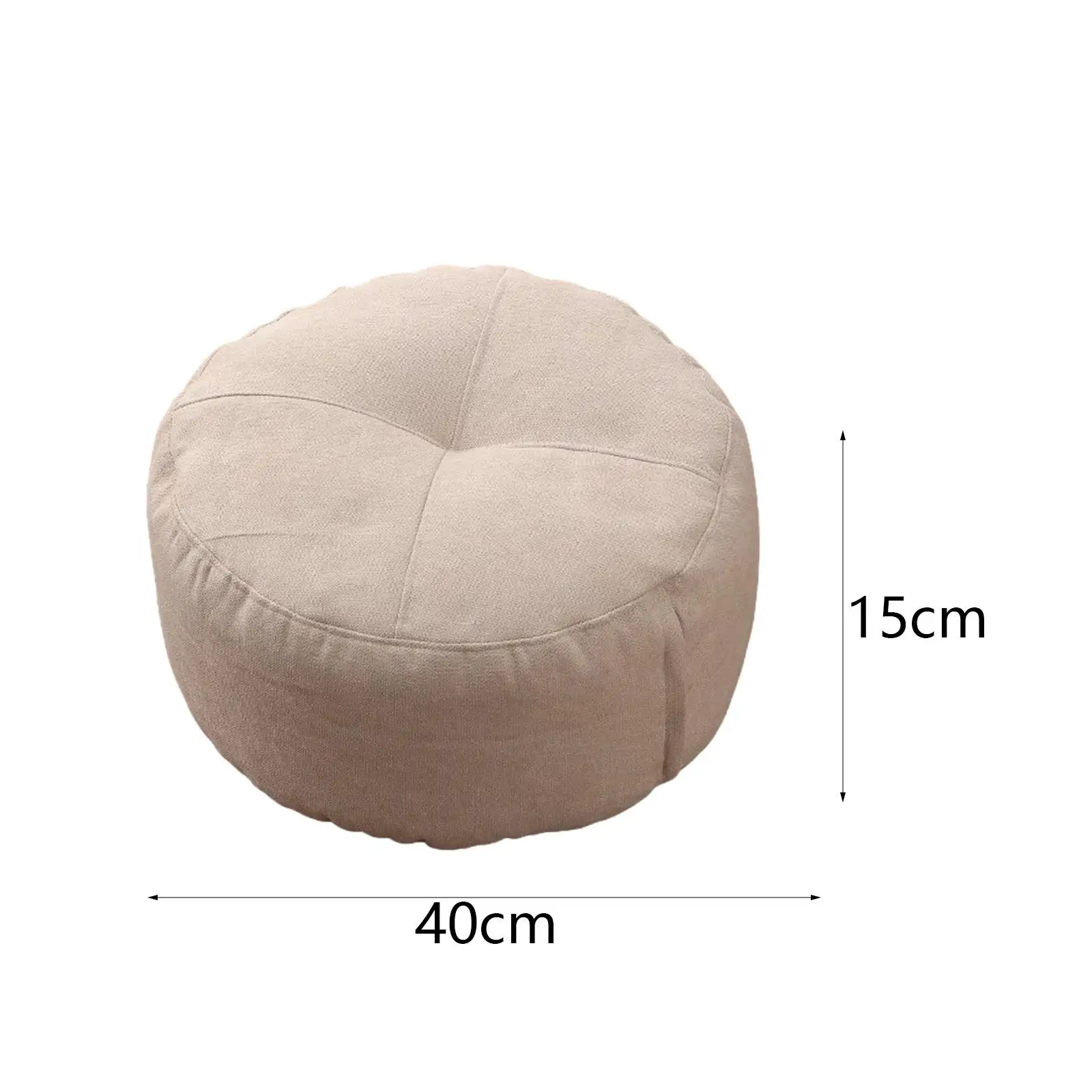 Round Floor Pillow Breathable Soft Seating Cushion Meditation Cushion Floor Cushion for Adults Kids Yoga Sofa Bed Bedroom Studio 6