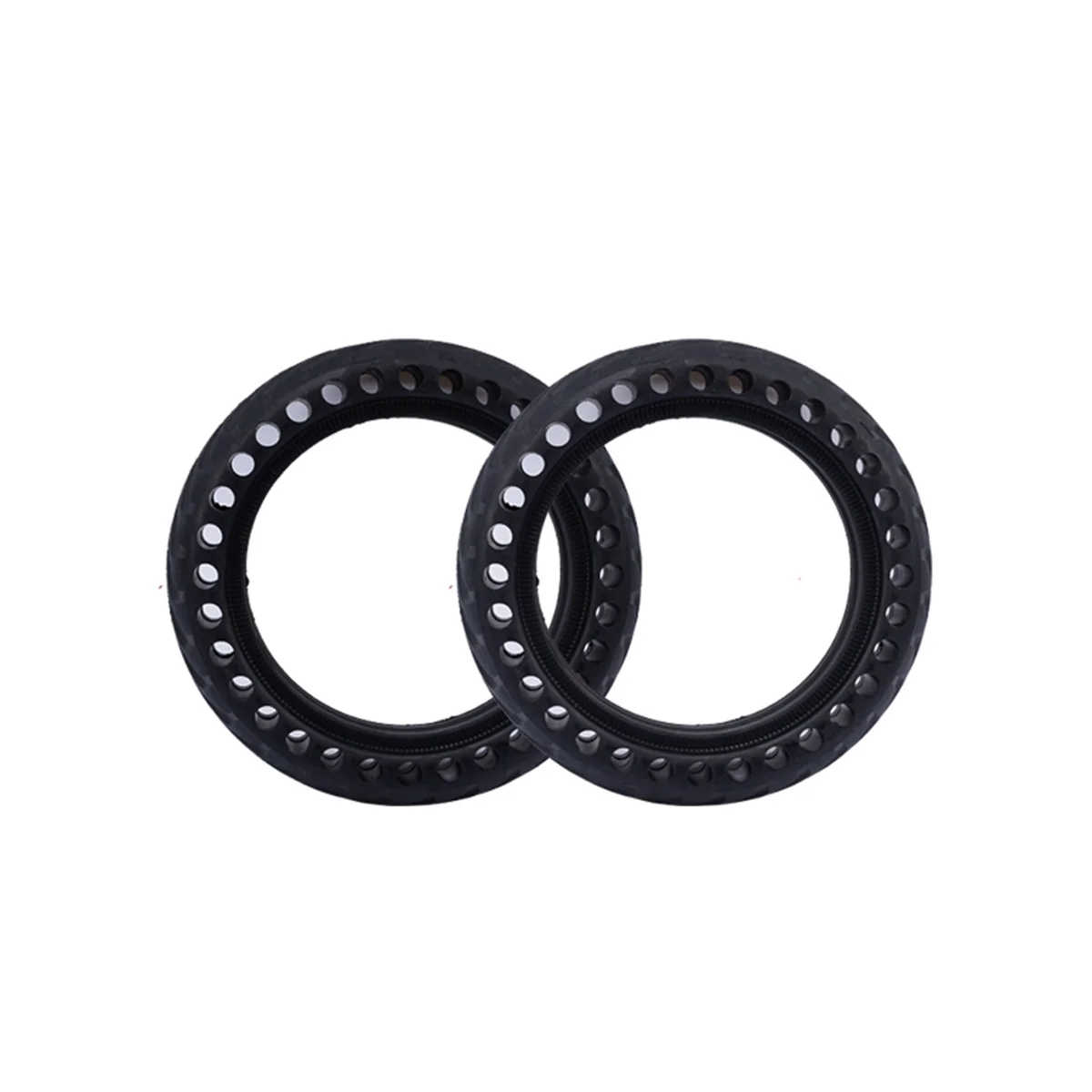 

For M365 Electric Scooter Accessories 8.5 Inch Light Elastic Shock-Absorbing Non-Inflatable Solid Tires