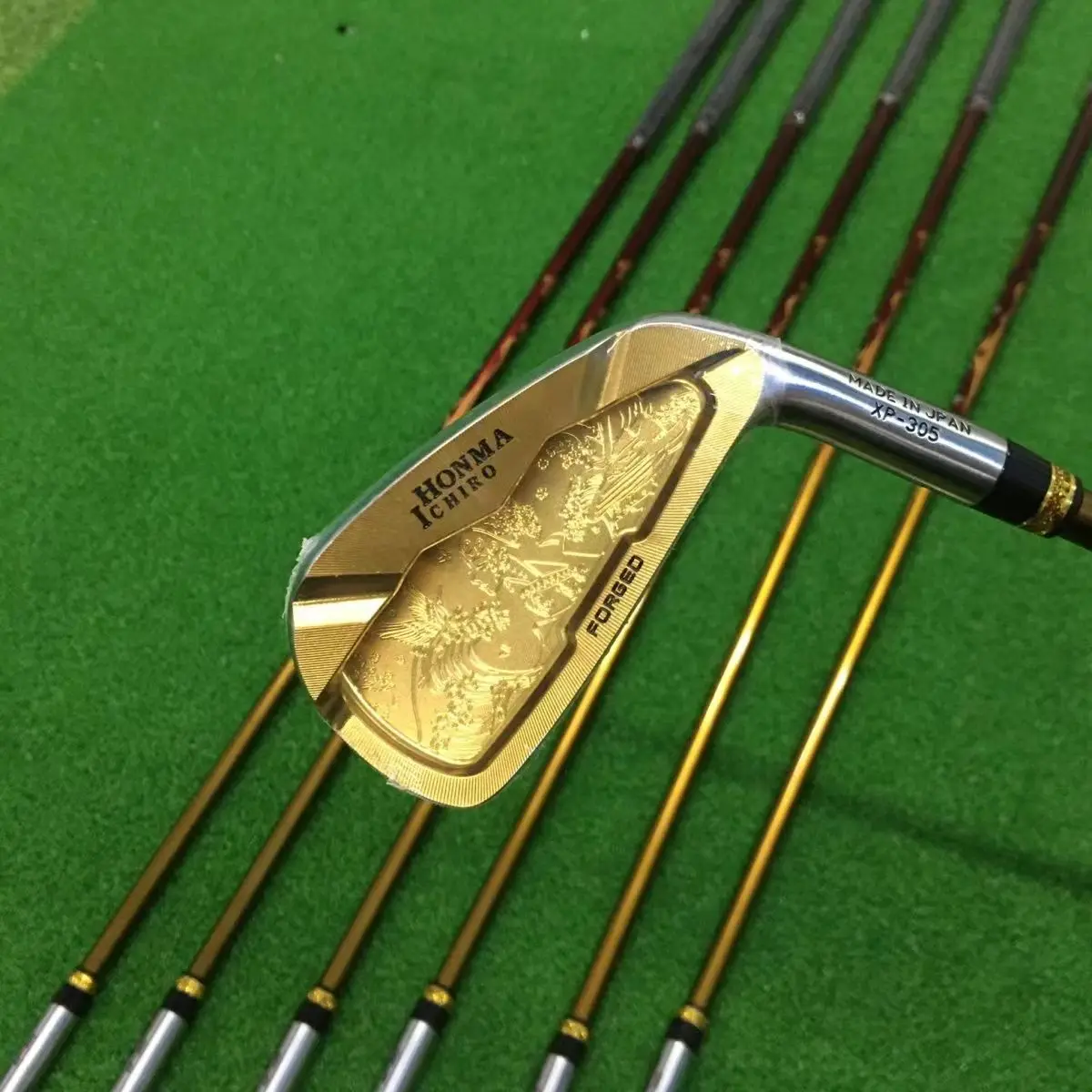 Original Ichiro Honma XP 305 Golf Irons 7pcs 456789P Steel Shaft Golf Clubs Free Shipping