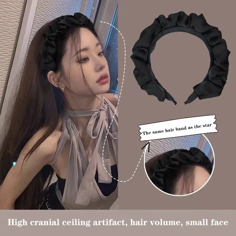 2023 New Fashion Hair Hoop Hair Bands for Women Girls Flower Solid Color Headbands Designer Wide Hair Accessories Headwear headbands cotton print bandana head scarf headwraps women designer headwear double sided head wrap men masks face hijab scarves