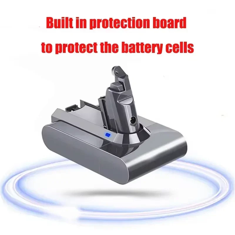 V6 21.6V 12800mAh Li-ion Battery for Dyson V6 DC58 DC59 DC61 DC62 Vacuum Cleaner SV09 SV07 SV03 SV04 SV06 SV05 power tool battery,rechargeable battery,vacuum cleaner battery,battery replacement