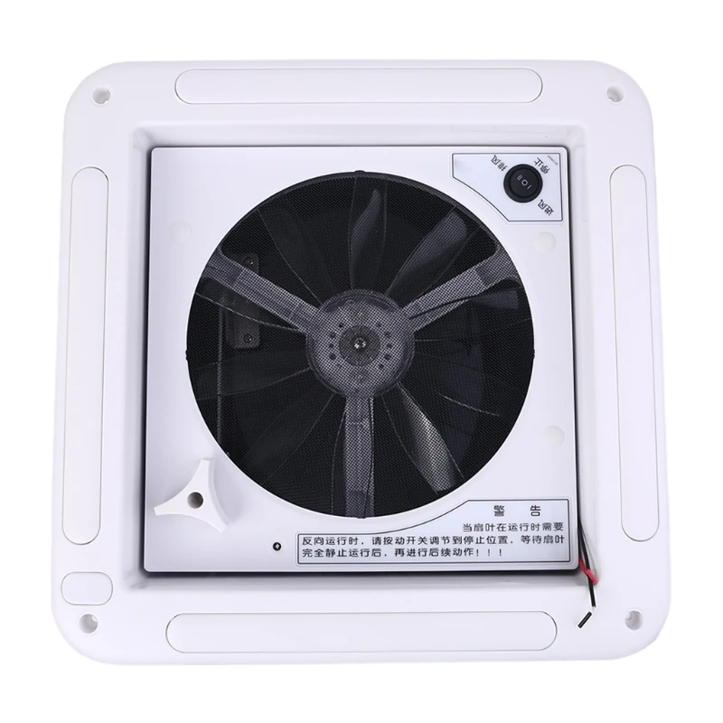 

Exhaust Fan Quiet for Trailer RV Side Mounted Air Outlet Extractor Hood GTWS