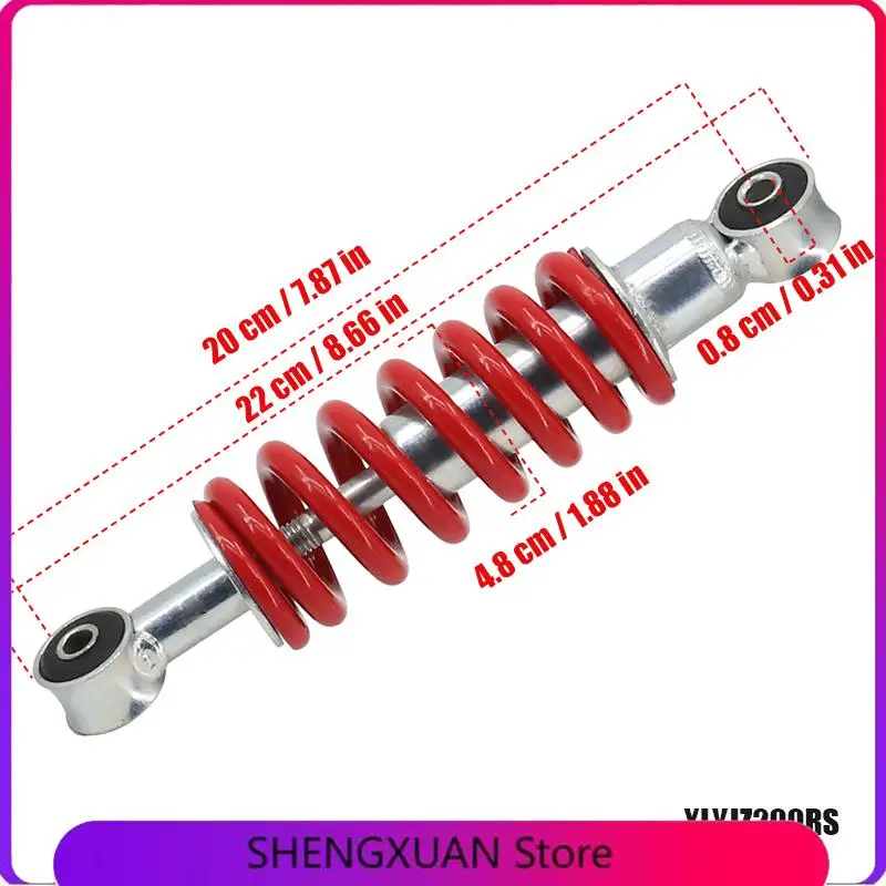 200mm Red Shock Absorber for Mini and Electric Off-Road Motorcycles