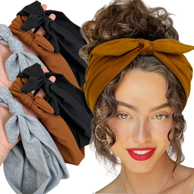 Deluxe Non-Slip Elastic Hair Wrap Headbands