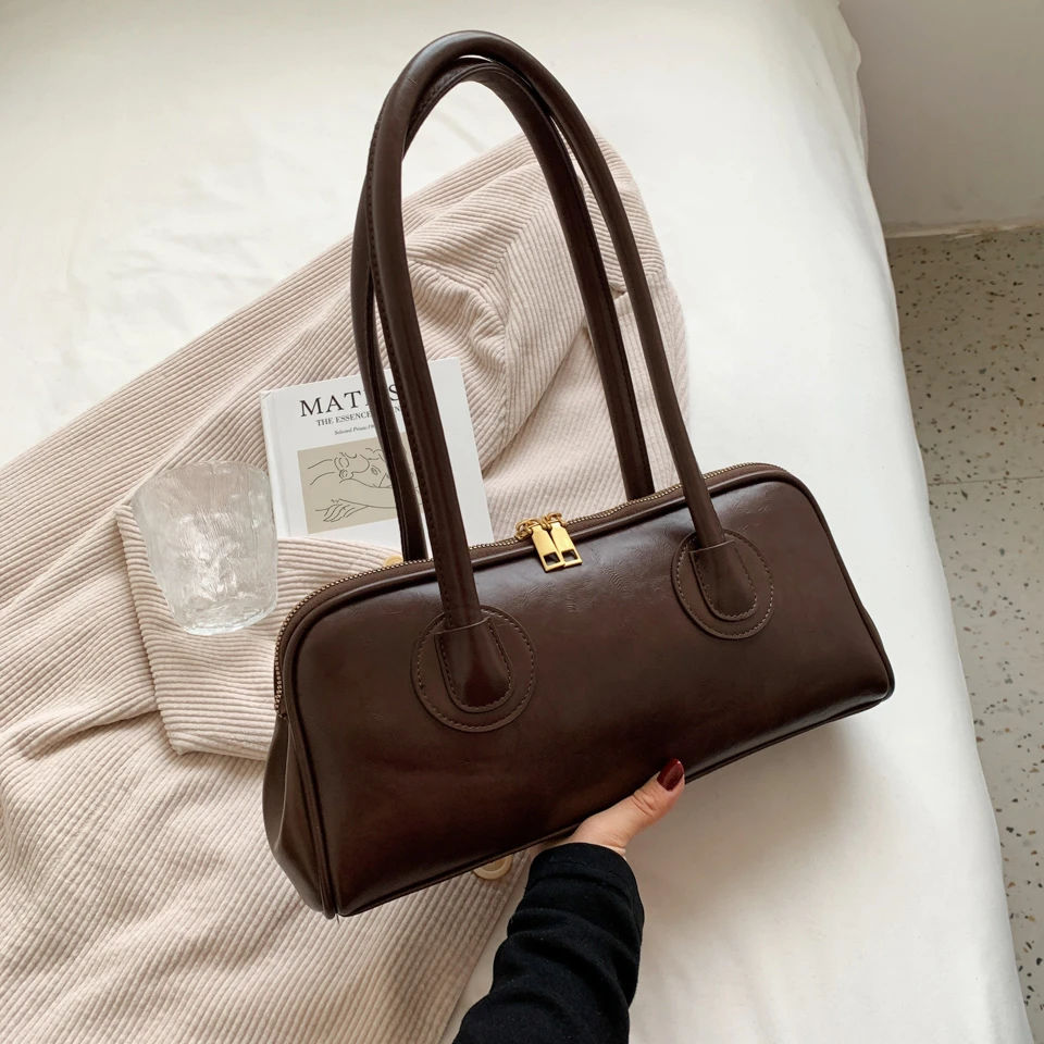 New Stylish Design PU Square Shoulder Bags Solid Zipper High Quality Sense of Luxury Crossbody Bags for Women Hot Trendy