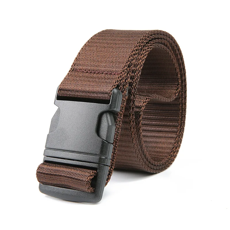 2023 militär Männer Gürtel Armee Gürtel Einstellbar Mann Outdoor Reise Taktische Taille Mit Kunststoff Schnalle Für Hosen 125 cm Nylon geflecht – Detail 10