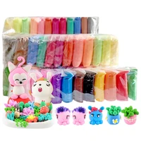 36 Color/Set Light Clay Plasticine Modelling Educational Air Dry Clay Toy Creative DIY Soft Handgum Playdough Toy for Kids Gifts 1