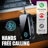 Bluetooth 6.0 Car Audio Receiver Transmitter 3.5mm AUX Hi-Fi Stereo Music Airplane Wireless Audio Adapter with HD Mic for PC TV - Image 6