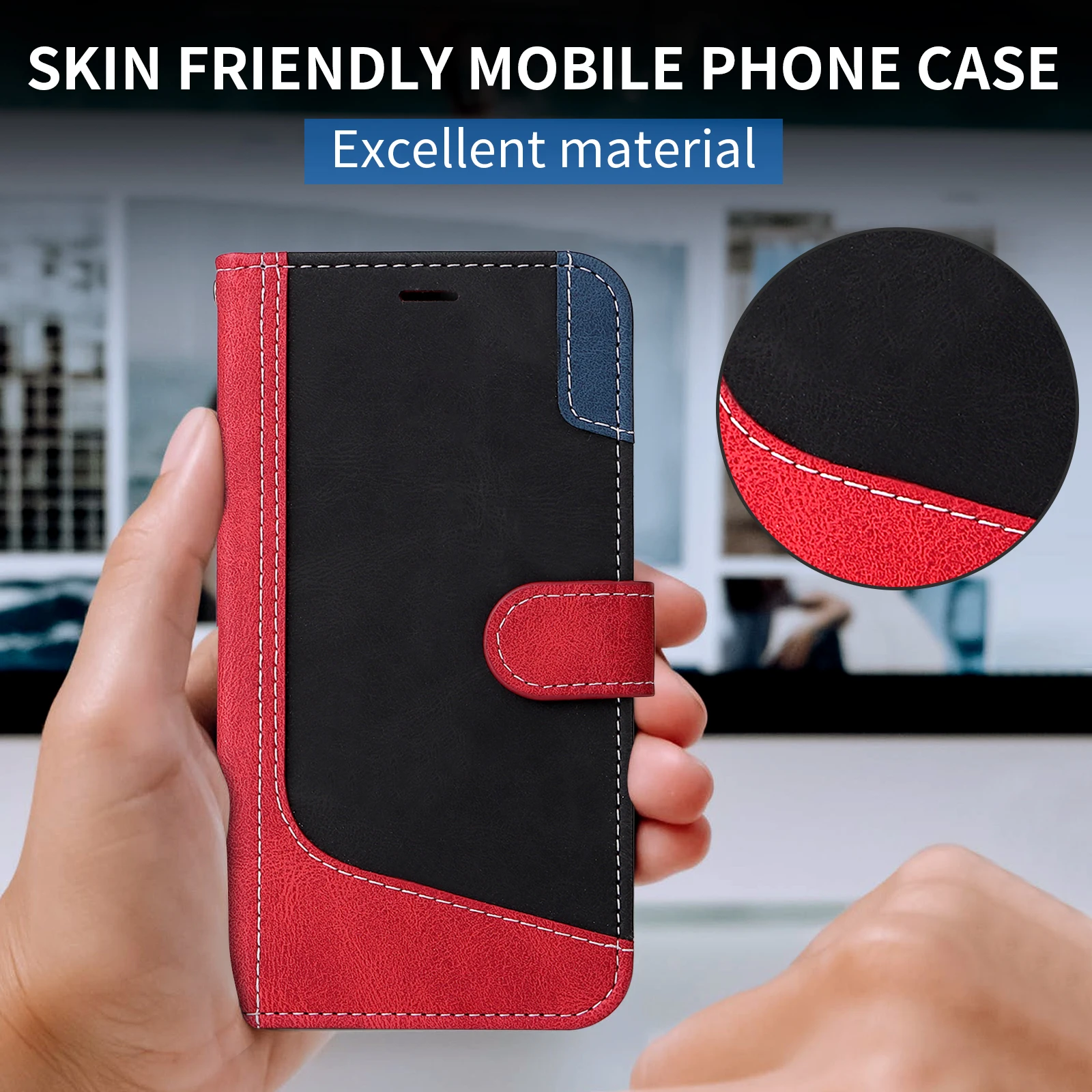 Premium Wallet Phone Case with RFID Protection and Card Slots