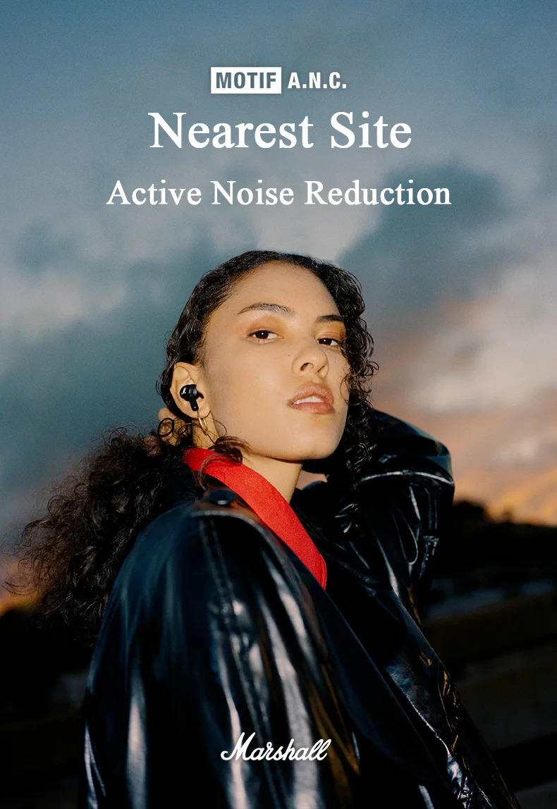 MOTIF ANC active noise cancelling true wireless earphones