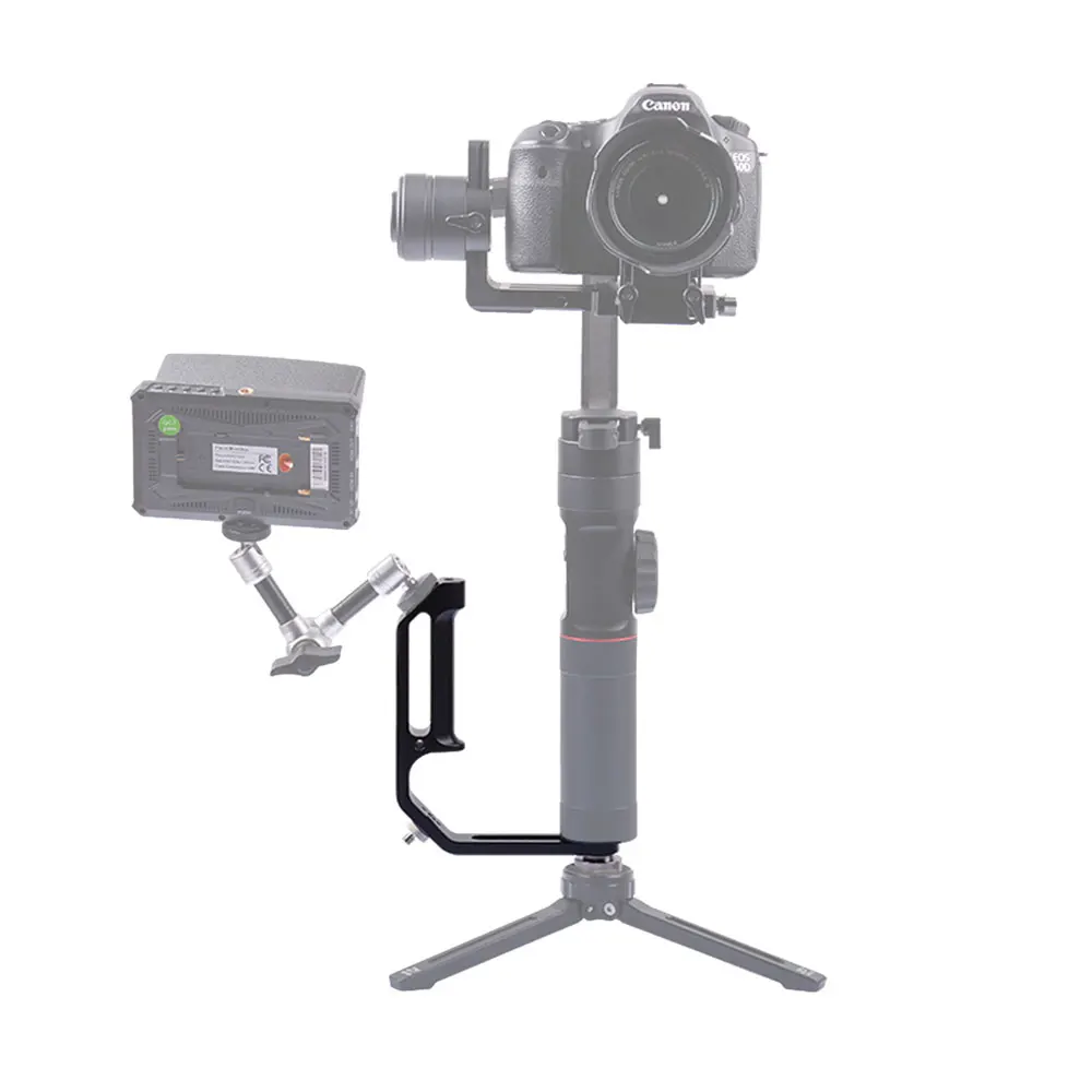 Gimbal accessories L bracket Handle Magic Arm With hot shoe