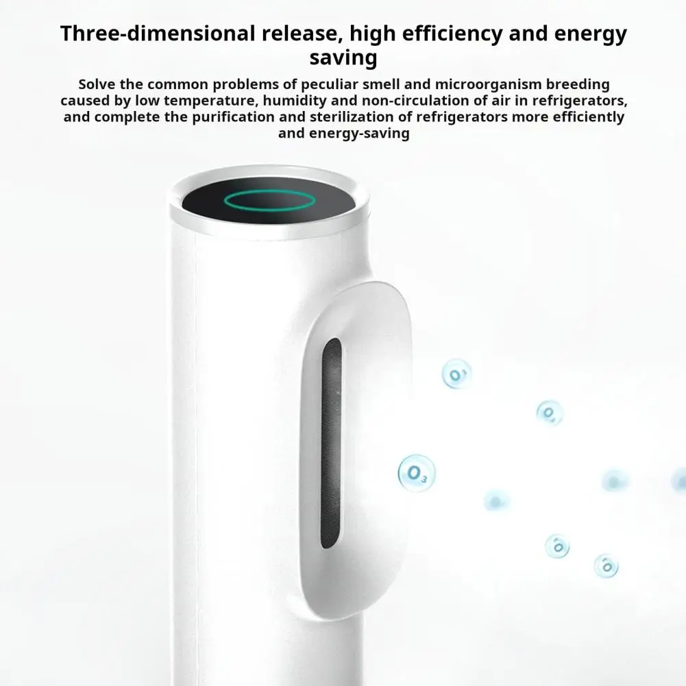 Versatile Deodorizer Portable Mini Fridge Deodorizer with Usb Charging Rechargeable Odor Eliminator for Refrigerators for Small
