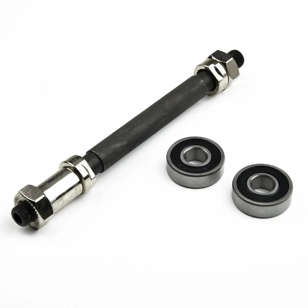 Miniature Ball Bearings Bicycle Ball Bearing Bike Headset Bearings Bicycle Wheel Hub Bearings Ceramic Bearings Cycling Supplies Steel Wheel Hub Bike Axle Hollow Spindle Shaft