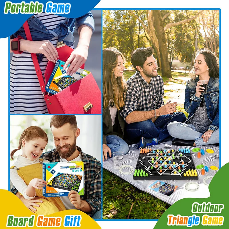 Chain Chess Desktop Games Family Gathering Parent Child Interactive Games Children's Logic Puzzle Toys 5