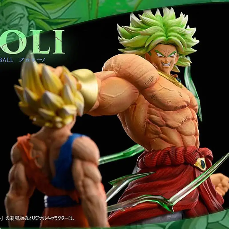 Anime Broly Dragon Ball Figures Broli Vs Goku Action Figures Pvc Super Saiyan Son Goku Model Ornamentotoys Regalo Di Ornamenti