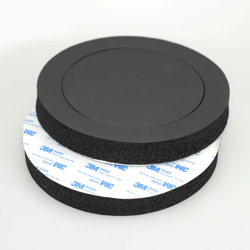 Car Door Speaker Ring Sound Insulation Cotton Car Audio Enhancement System Sound Insulation Bass Self-adhesive Protection 2pcs car speaker holder