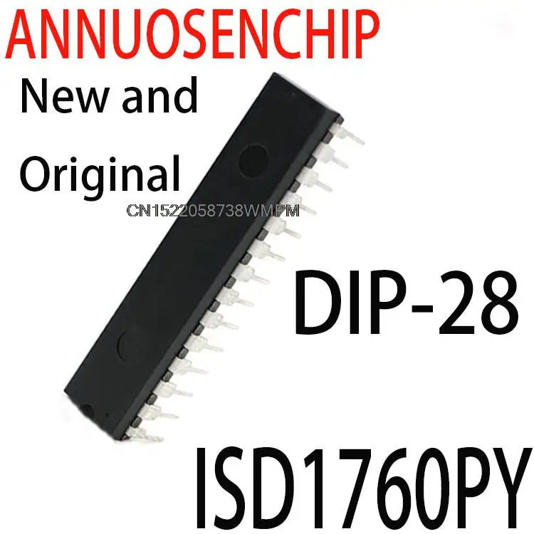 

free shipping 10pcs ISD1760PY ISD1760 1760PY Voice Record Playback DIP NEW