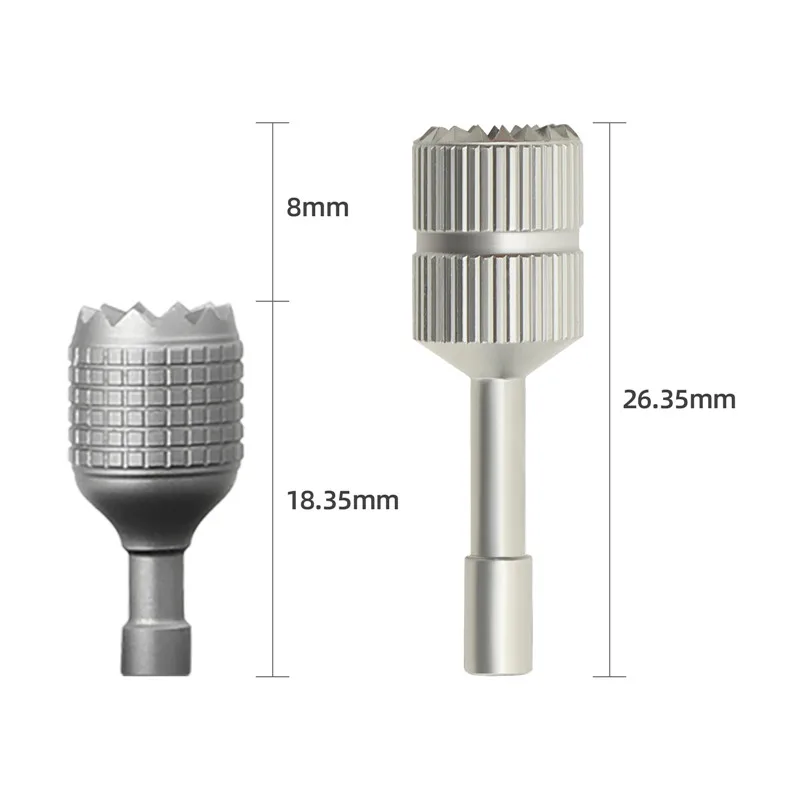 Lot de 2 joysticks étendus en aluminium CNC pour DJI RC Mini 3 Pro, vue latérale