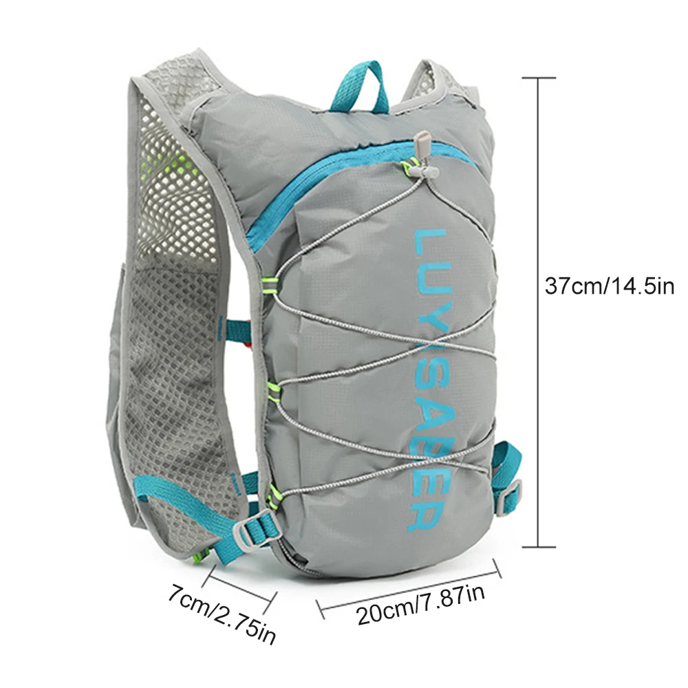 1PCS Running Hydration Vest for Women Men , Hydration Backpack for Hiking Marathon Race 2