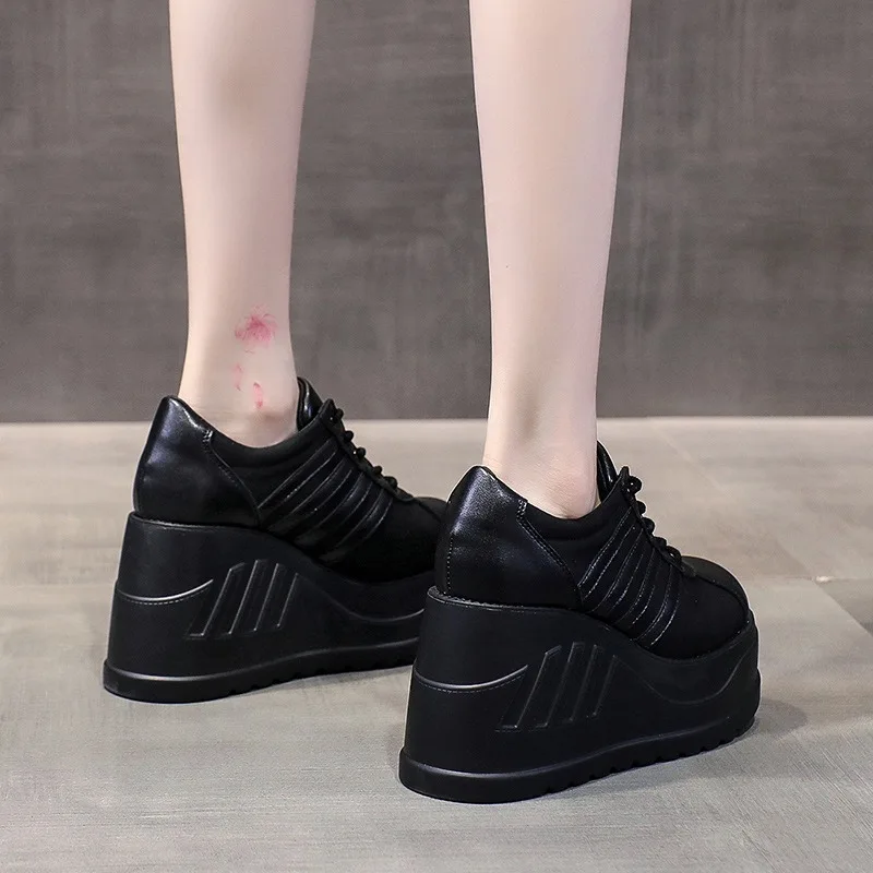 Wedges Women Sneakers Design Female Shoes Platform Sneakers 2024 Fashion Cosplay High Heels Women's Pumps Zapatillas Big Size 42 4