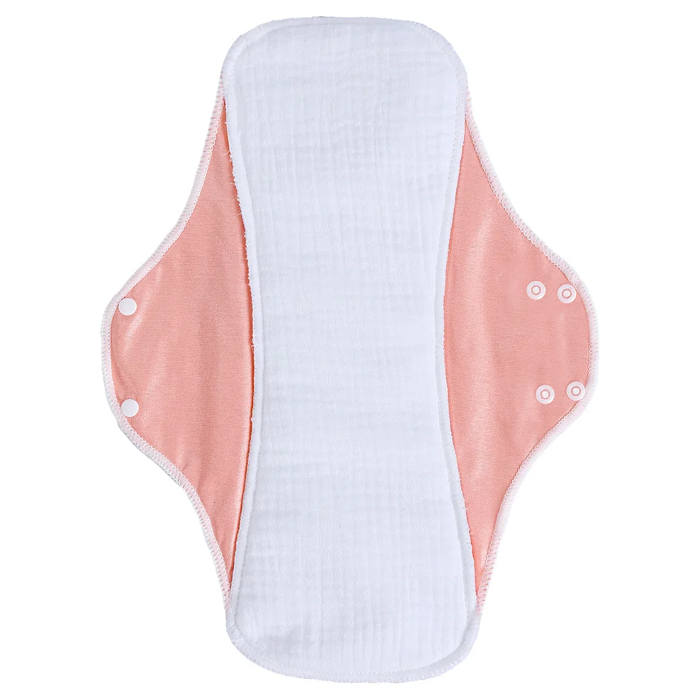 AIO 1PCS 25*33cm Microfiber Women's Sanitary Pad Comfortable & Breathable TPU Coated Waterproof & Leak-Proof Sanitary Pad