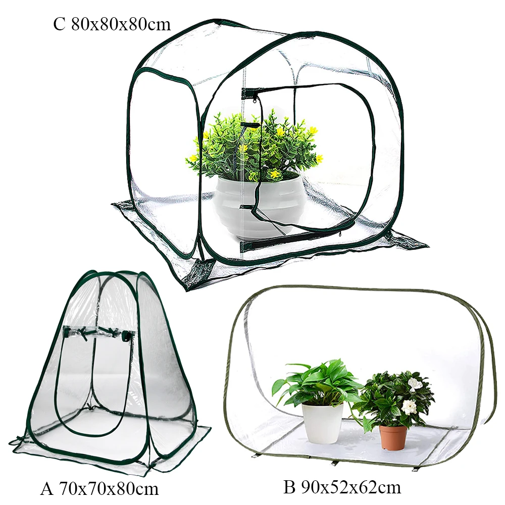 Mini Estufa Para Plantas De Interior E Exterior Portátil Pop Up Grow