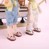 Obitsu 11 Ob11 Bear Shoes Obitsu Doll Cowhide Slippers Shoes Cow Leather Fashion For Ob11, Obitsu 11, Holala, Gcs, 1/12bjd Dolls 4