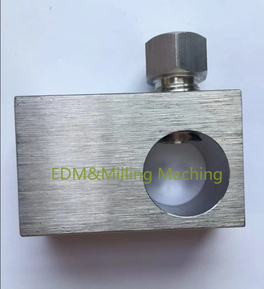 

Waterjet Abrasive Body Mixing Chamber Connecting CNC Machine Bracket Base FOR Wire EDM Machine Part