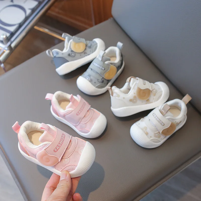 Fashion Design Baby Sneakers All Seasons Infant Shoes Outwear Walking First Walkers Baby Toddler Boy Girl Casual Sport Shoes 3