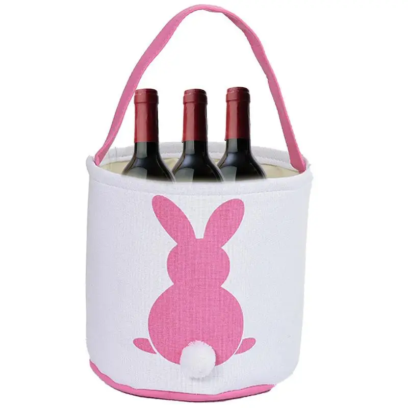 

Easter Basket Sublimation Easter Baskets Bulk Kids Easter Basket For Boys And Girls Carrying Gift And Eggs Hunt Canvas Bag