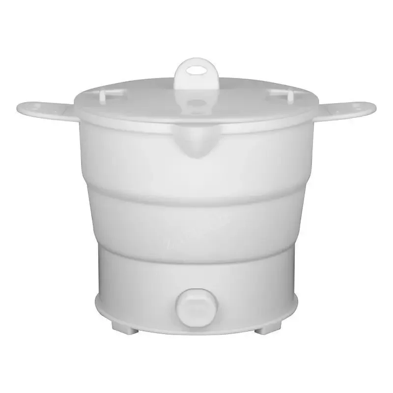 Folding  Cooker Pot Multifunction Mini Hot Rice  Student Dormitory Noodle  Kitchen  Travel Hot Pot 4