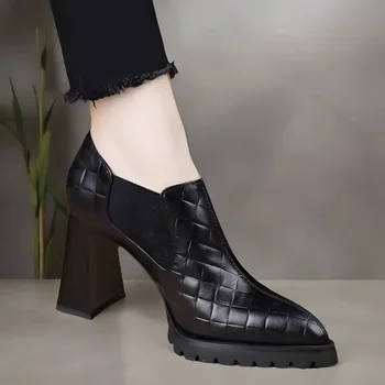 High Heels Pointed Toe Shoes Woman Shoes Elegant Winter Shoes New Trend Boots Party Ladies Shoes Pumps