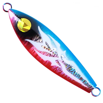 3pcs 120g/4.23oz Premium Saltwater Jig Lure Set Bionic Bass Fishing High Catch Rate Saltwater Lures For Tuna.Trolling Hard Bai 4