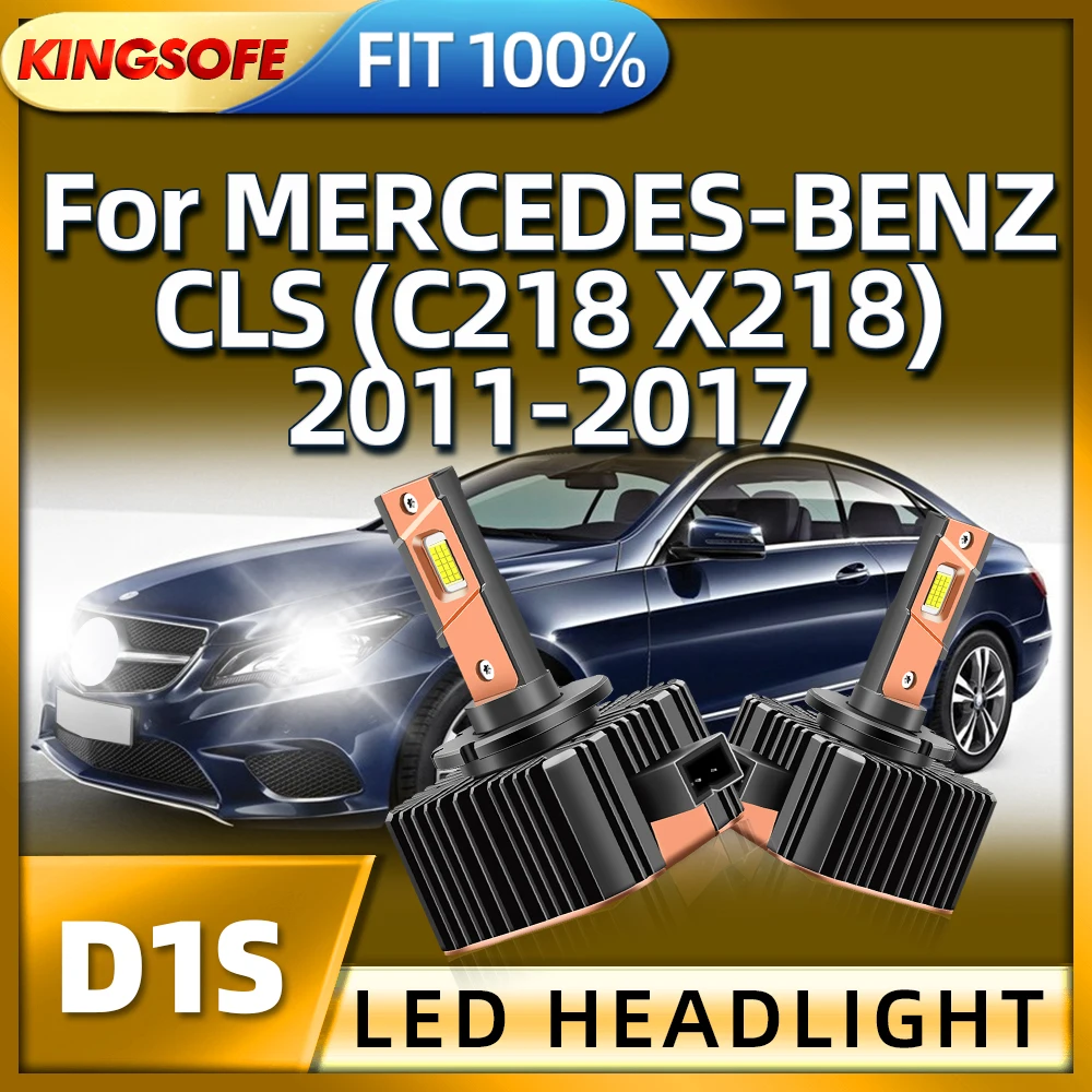 

Roadsun 45000LM D1S светодиодная лампа, мощная автомобильная лампа, фонарь для телефона, C218 X218 2011 2012 2013 2014 2015 2016