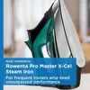 Stainless Steel Soleplate Steam Iron for Clothes, 210 g/min, 400 Microsteam Holes, 1775 Watts, Auto-Off, Ironing 2