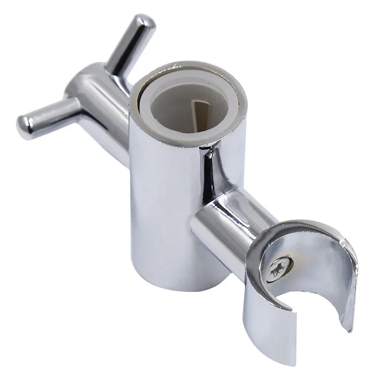 Stainless Steel Shower Bracket Hand Hold Height Angle Adjustable 0.7/0.9 inch High Toughness Sprayer Holder On Bar
