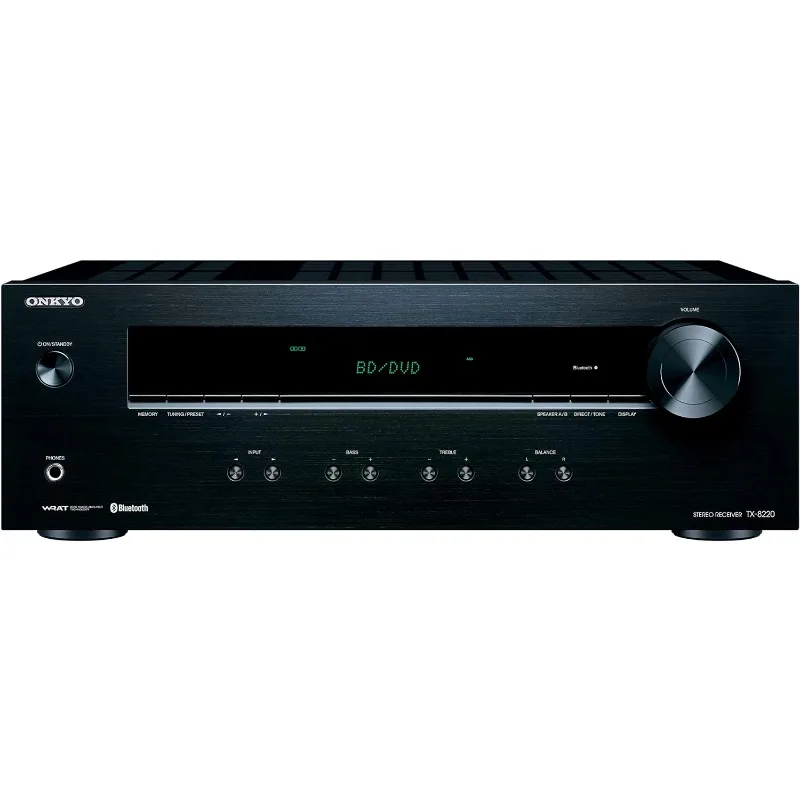 

Onkyo TX-8220 2 домашний аудиоканальный стереоприемник с Bluetooth, черный