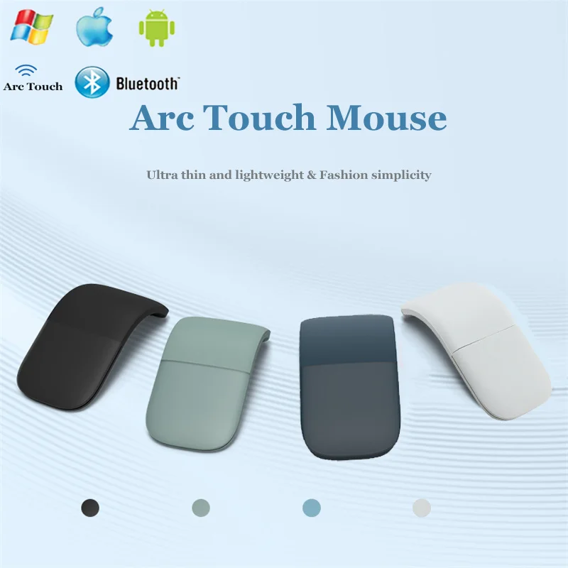Bewinner Mouse Touch Wireless Pieghevole, Mouse Ergonomici Pieghevoli - Foto 5