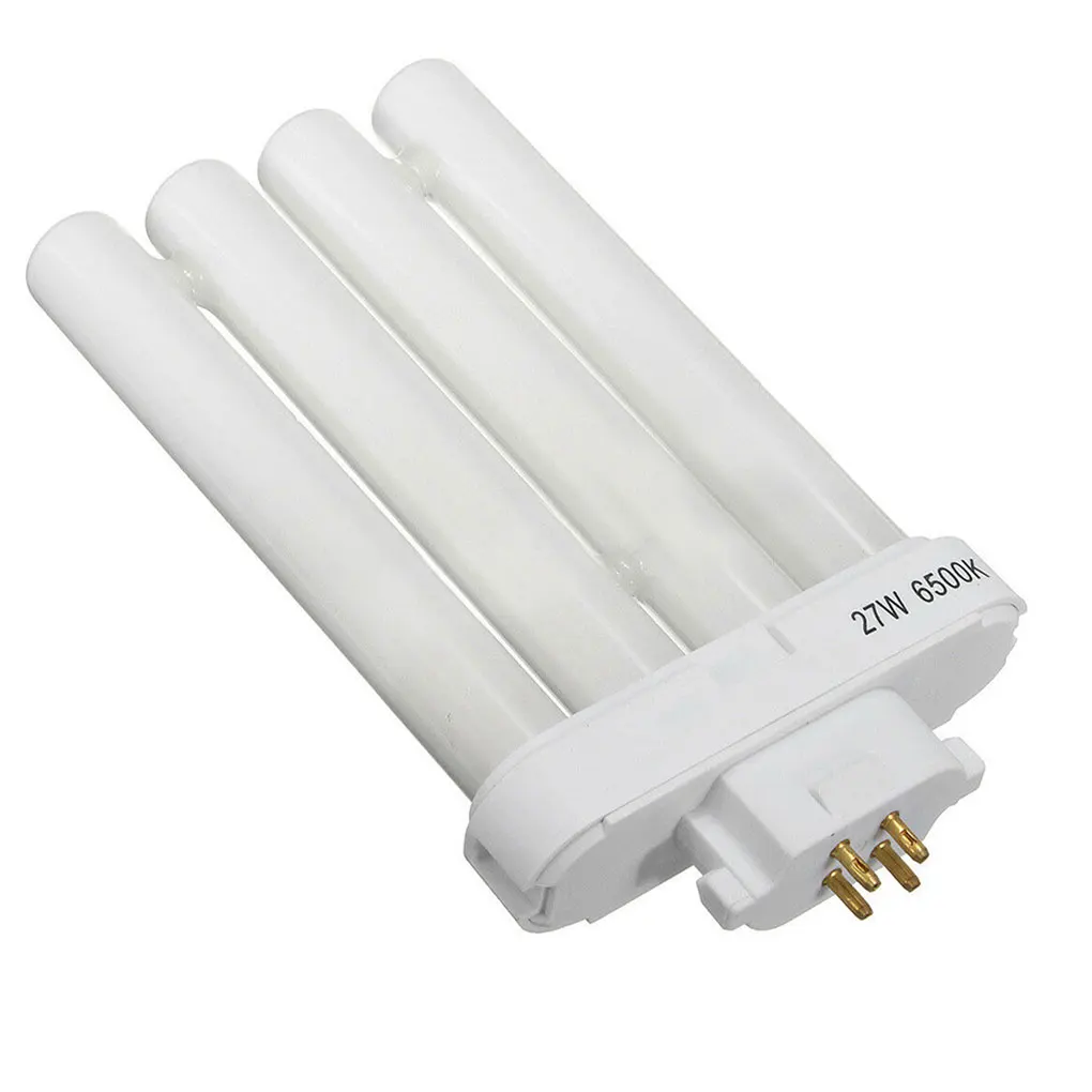 FML 27EX-N 27W 4핀 쿼드 튜브 에너지 절약형 컴팩트 형광등 6500K 4열 형광등