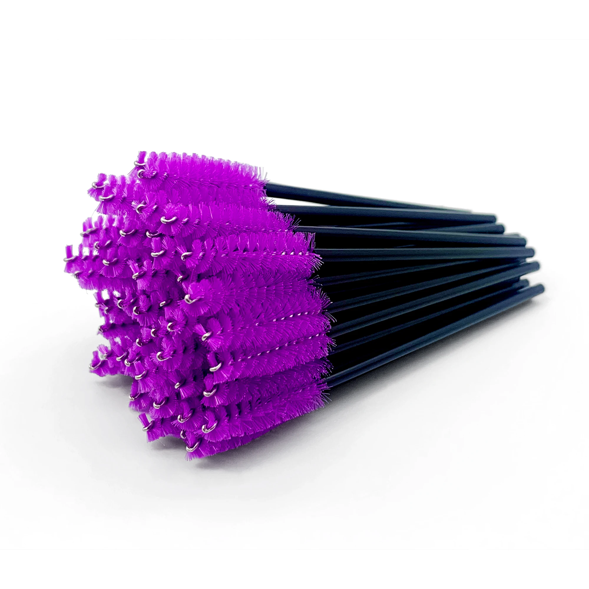 Disposable Eyelash Brushes Eyebrow Brush Mascara Wands Applicator Cosmetic Eyelash Spoolies Lash Extension Supplies