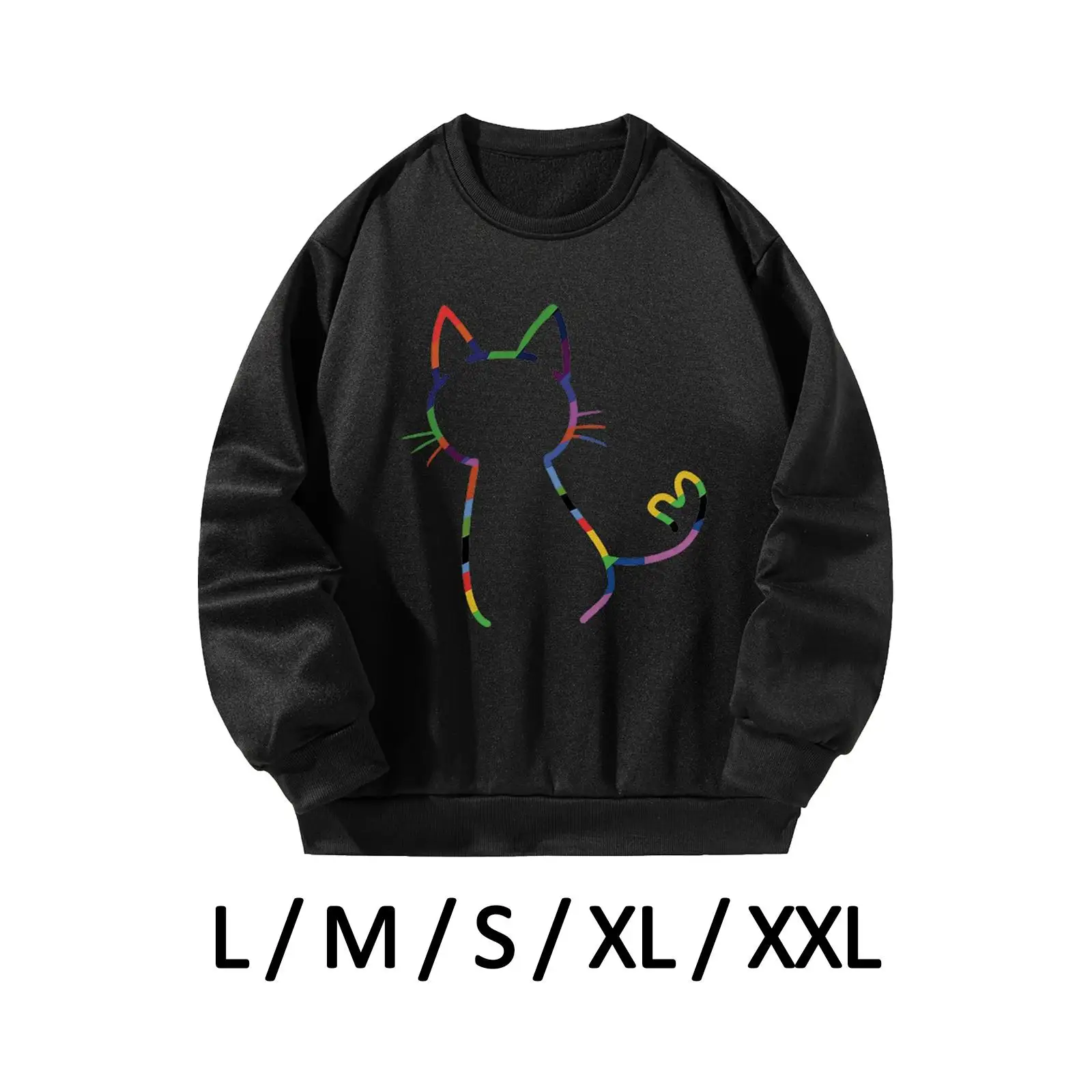 

Women Sweatshirt Fashion Long Sleeve Autumn Winter Round Neck Casual Activewear for Daily Wear Office Commuting Travel Walking