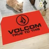 O-Custom Volcoms Floor Mat Graphic Printed Flannel Doormats for Bathroom Kitchen Entrance Carpet Home Decor 5
