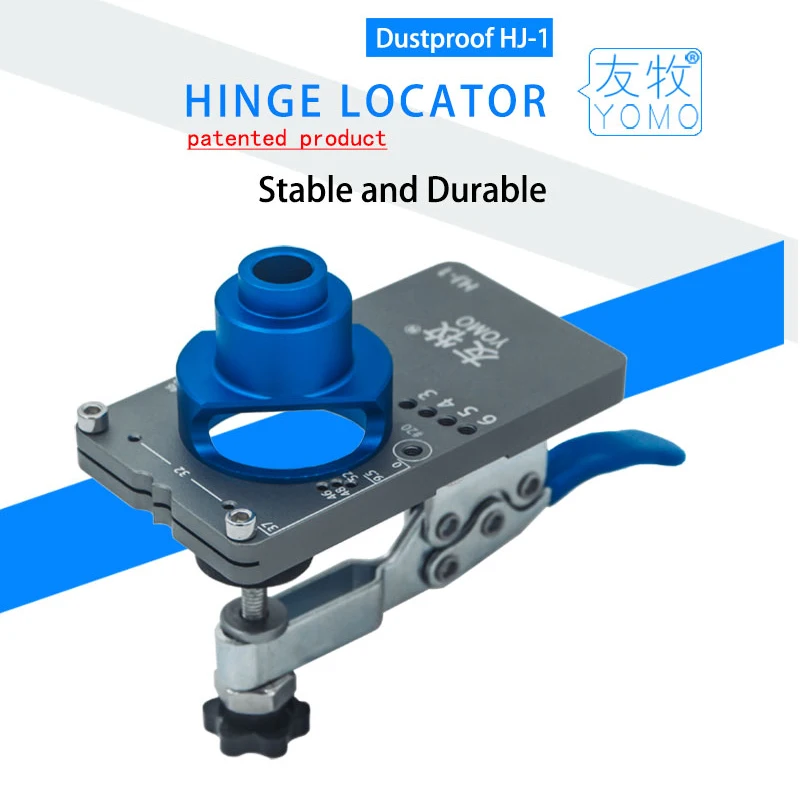 35mm Hinge Boring Jig Kit Concealed Hinge Drilling Guide Jig Aluminum Alloy Hole Opener Template Puncher Locator